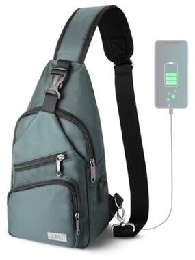 🆕 Sling Bag for Hiking and Outdoor, Crossbody Shoulder Backpack, Travel Chest